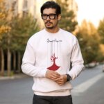 دورس سه نخ پنبه گرم بالا سنگین طرح سماع مولانا نه دامیست نه زنجیر