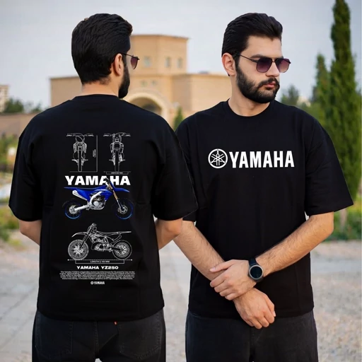 تیشرت طرح موتور YZ 250 یاماها