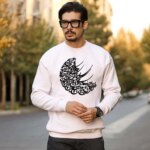 دورس سه نخ پنبه گرم بالا سنگین طرح دنیا همه هیچ