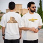 تیشرت طرح فروهر کوروش کبیر