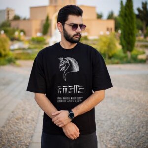 تیشرت نخ پنبه طرح پرسپولیس
