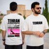 تیشرت طرح تهران بزرگ نخ پنبه درجه یک