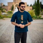 تیشرت طرح پرشین گلف(خلیج فارس)