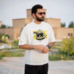 تیشرت طرح یوز ایرانی