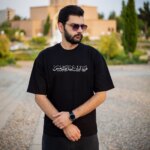 تیشرت طرح فرزند ایران و جان فدای میهن کد 03