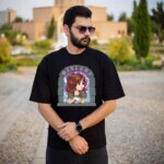 تیشرت نخ پنبه (کومان) طرح میالند 01