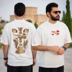 تیشرت کوروش کبیر تخت جمشید