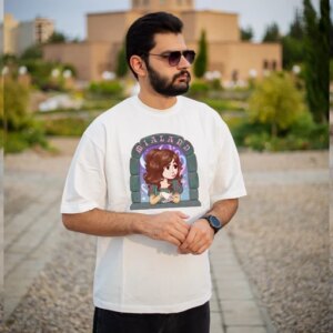 تیشرت نخ پنبه (کومان) طرح میالند 02