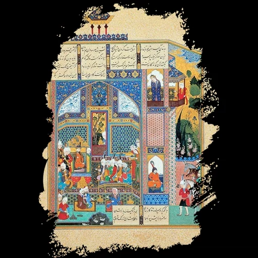 هودی سه‌ نخ پنبه طرح شاهنامه فردوسی