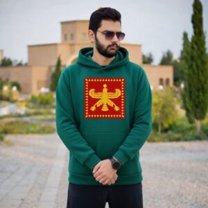 هودی سه نخ پنبه طرح درفش هخامنشی