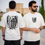 تیشرت انیمه طرح اتک ان تایتان