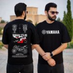 تیشرت طرح موتور YZF R6 یاماها