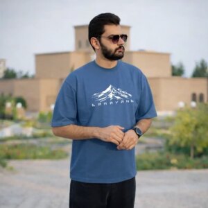 تیشرت طرح کوه دماوند بزرگ