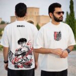 تیشرت انیمه طرح لیوای کد 02