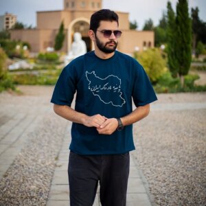 تیشرت طرح پاینده باد خاک ایران ما