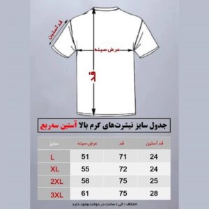 تیشرت گرم بالا رنگ کرم طرح کوروش و ایران