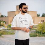 تیشرت طرح پاینده باد خاک ایران ما