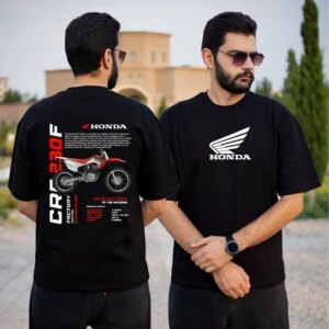 تیشرت طرح موتور CRF 320F هوندا