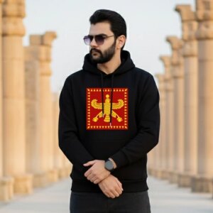 هودی سه نخ پنبه طرح درفش هخامنشی
