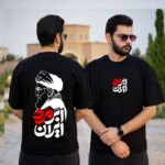تیشرت ابر مرد ایران رهبر شهید نخ پنبه درجه یک