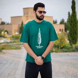 تیشرت طرح سرو ایرانی