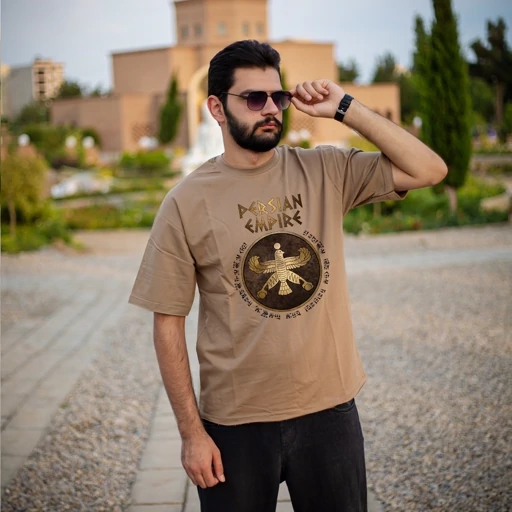 تیشرت طرح شهباز آریایی