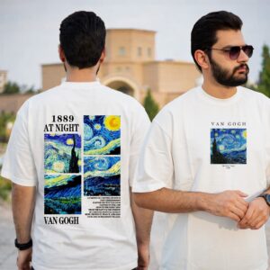 تیشرت طرح ونگوگ