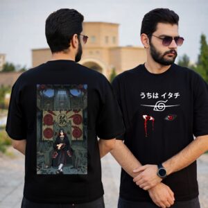 تیشرت نخ پنبه انیمه طرح ایتاچی