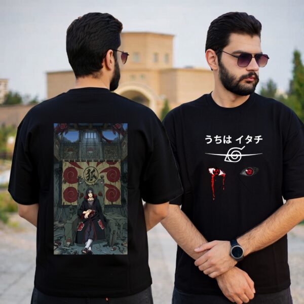 تیشرت نخ پنبه انیمه طرح ایتاچی
