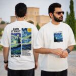 تیشرت طرح شب پرستاره ونگوک