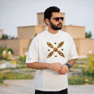 تیشرت طرح درفش کاویانی کد 03